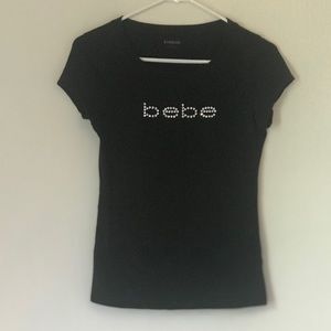 👀NWOT BLACK BEBE SHIRT